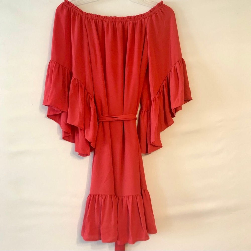 WHBM Ruffle Sleeve Dress Size XXS